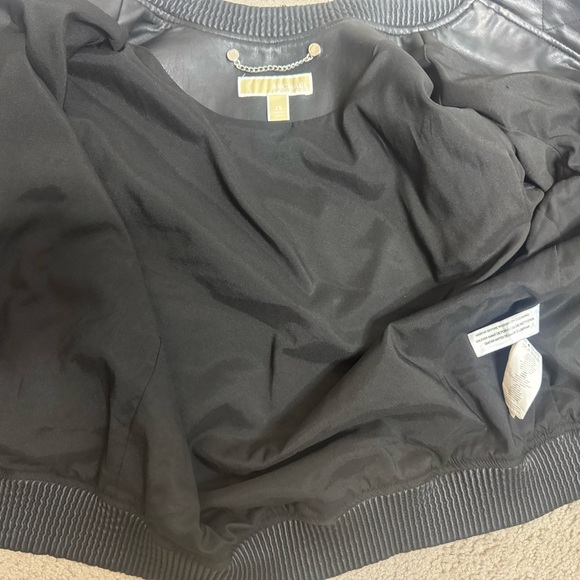 Michael Kors Sakura Embroidered Black Jacket - Picture 14 of 16